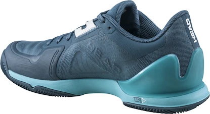Head Sprint Pro 3.5 Clay Grey/Teal  Női teniszcipő EUR 38