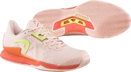 Head Sprint Pro 3.5 Clay Salmon/Lime Női teniszcipő