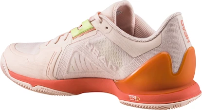 Head Sprint Pro 3.5 Clay Salmon/Lime  Női teniszcipő
