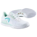 Head Sprint Pro 3.5 Clay White/Aqua  Női teniszcipő