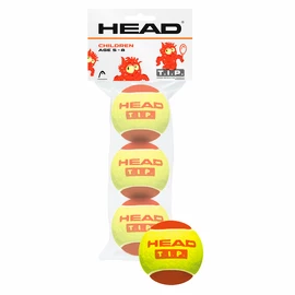 Head T.I.P. Red (3db) - 5-8 éves gyerek teniszlabda