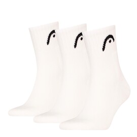 Head  Tennis Club White (3 Pack) Zokni