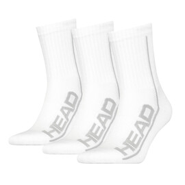 Head Tennis Performance fehér/szürke hosszú szárú zokni (3 pár)