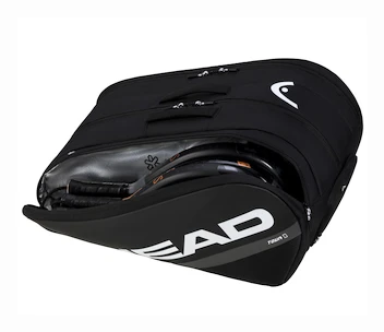 Head  Tour Padel Bag L Black/White  Táska teniszütőhöz