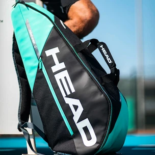 Head  Tour Team 6R Black/Mint  Táska teniszütőhöz
