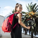 Head Tour Team Backpack Black/Red Hátizsák teniszütőhöz