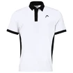 Head  Vision Slice Polo Shirt Men White/Black Férfipóló