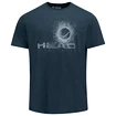 Head  Vision T-Shirt Men Navy Férfipóló