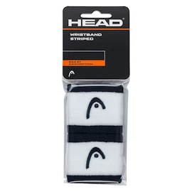 Head Wristband STRIPED 2.5 Navy/White Csuklópántok