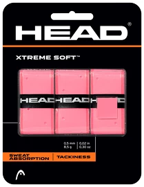 Head Xtreme Soft Pink teniszütő grip (3 db)