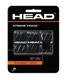 Head Xtreme Track Black ütőcsomagolás 3 db