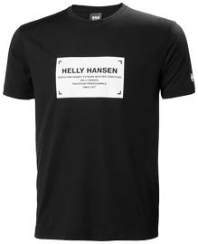 Helly Hansen Move T-Shirt Black Férfipóló