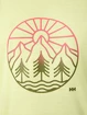 Helly Hansen  Skog Recycled Graphic Tee Fadded Yallow Női póló