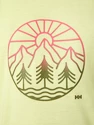 Helly Hansen  Skog Recycled Graphic Tee Fadded Yallow Női póló