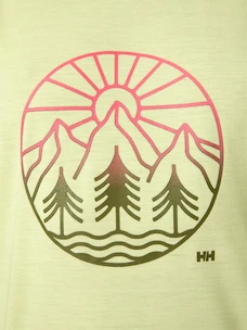 Helly Hansen  Skog Recycled Graphic Tee Fadded Yallow Női póló