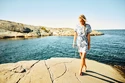 Helly Hansen  Thalia Summer Dress Esra Grey Fog Esra Ruha
