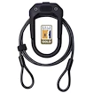 Hiplok  D-Lock Dx Plus All Black With 2M Cable (Dxp1Ab)  Kerékpárzár