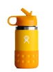 Hydro Flask  12 OZ WIDE MOUTH STRAW LID & BOOT CANARY Gyerekkulacs
