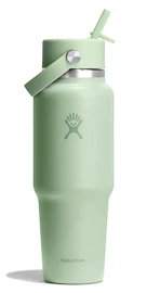 Hydro Flask 32 OZ Wide Flex Straw Travel Bottle Aloe Hőtartó kulacs