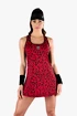 Hydrogen  Panther Tech Dress Black/Red Ruha