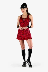 Hydrogen  Panther Tech Dress Black/Red Ruha