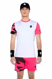 Hydrogen Tech Camo Tee White/Fuchsia Fluo Férfipóló