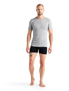 Icebreaker  Anatomica Boxers Black Férfiboxeralsó