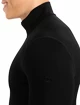 Icebreaker  M 260 Tech LS Half Zip Black Férfipóló
