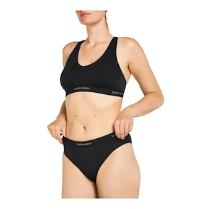 Icebreaker Merino 125 Cool-Lite Sprite Hipster Black  Női alsó L
