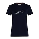 Icebreaker Merino 150 Tech Lite SS T South Const Midnight Navy Női póló M