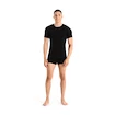 Icebreaker Merino Anatomica 150 SS Crewe Black Férfipóló