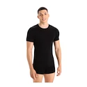Icebreaker Merino Anatomica 150 SS Crewe Black Férfipóló