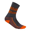 Icebreaker Merino Hike+ Light Crew Natural Summit Graphite/Blaze/Black  Férfizokni XL