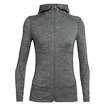 Icebreaker  Quantum II LS Zip Hood Női melegítőfelső