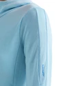 Icebreaker  Quantum III LS Zip Haze/Azul Női melegítőfelső