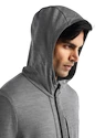 Icebreaker  Quantum III LS Zip Hoodie Metro/Black  Férfi-melegítőfelső