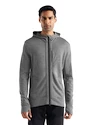 Icebreaker  Quantum III LS Zip Hoodie Metro/Black Férfi-melegítőfelső