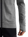 Icebreaker  Quantum III LS Zip Hoodie Metro/Black Férfi-melegítőfelső