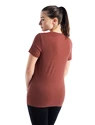 Icebreaker  Tech Lite II SS Scoop Tee Shapes Grape Női póló