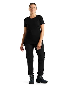 Icebreaker  Tech Lite II SS Tee Black Női póló