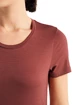 Icebreaker  Tech Lite II SS Tee Grape Női póló