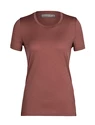 Icebreaker  Tech Lite II SS Tee Grape Női póló
