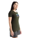 Icebreaker  Tech Lite II SS Tee Trailhead Loden Női póló