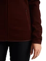 Icebreaker  W Elemental LS Zip Hood ESPRESSO Női melegítőfelső