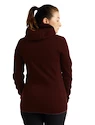 Icebreaker  W Elemental LS Zip Hood ESPRESSO Női melegítőfelső