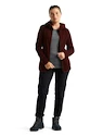Icebreaker  W Elemental LS Zip Hood ESPRESSO Női melegítőfelső