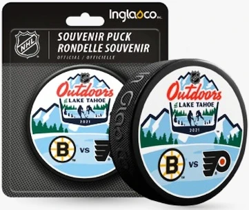 Inglasco Inc.  NHL Outdoors Lake Tahoe Dueling Philadelphia Flyers vs Boston Bruins  Hivatalos jéghokikorong
