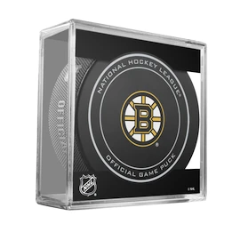Inglasco Inc. Official Game Puck Boston Bruins Jéghokikorong