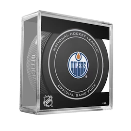 Inglasco Inc. Official Game Puck Edmonton Oilers Jéghokikorong