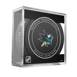 Inglasco Inc. Official Game Puck San Jose Sharks Jéghokikorong